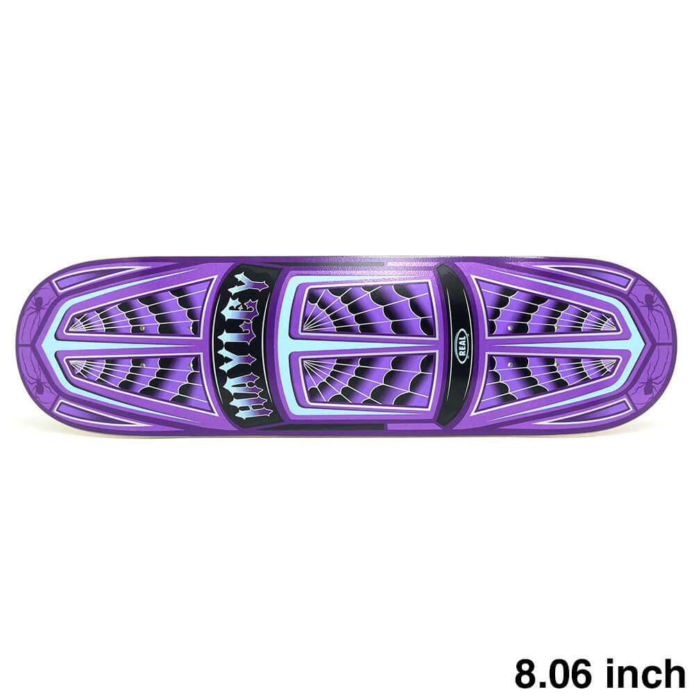 Aura - REAL DECK リアル デッキ HAYLEY WILSON THREADLINE 8.06 TRUE FIT スケートボード スケボー