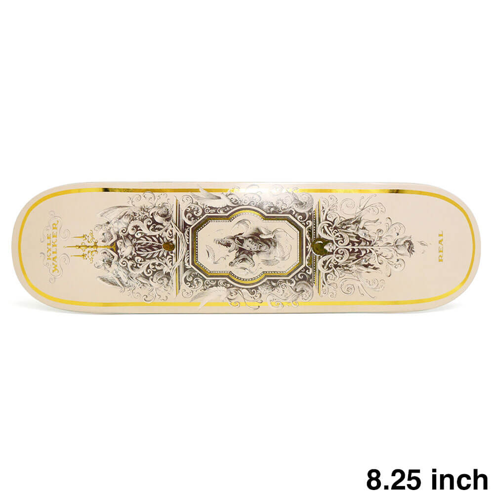 REAL DECK リアル デッキ KYLE WALKER CERBERUS 8.25 TRUE FIT スケートボード スケボー