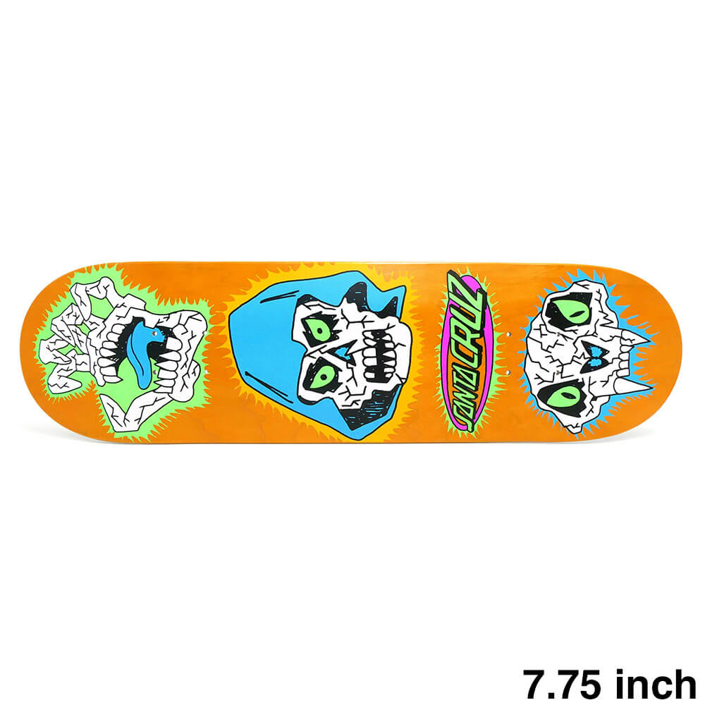SANTA CRUZ DECK サンタクルーズ デッキ TEAM SCRIBBLE HEAD 7.75 FEELBASE スケートボード スケボー