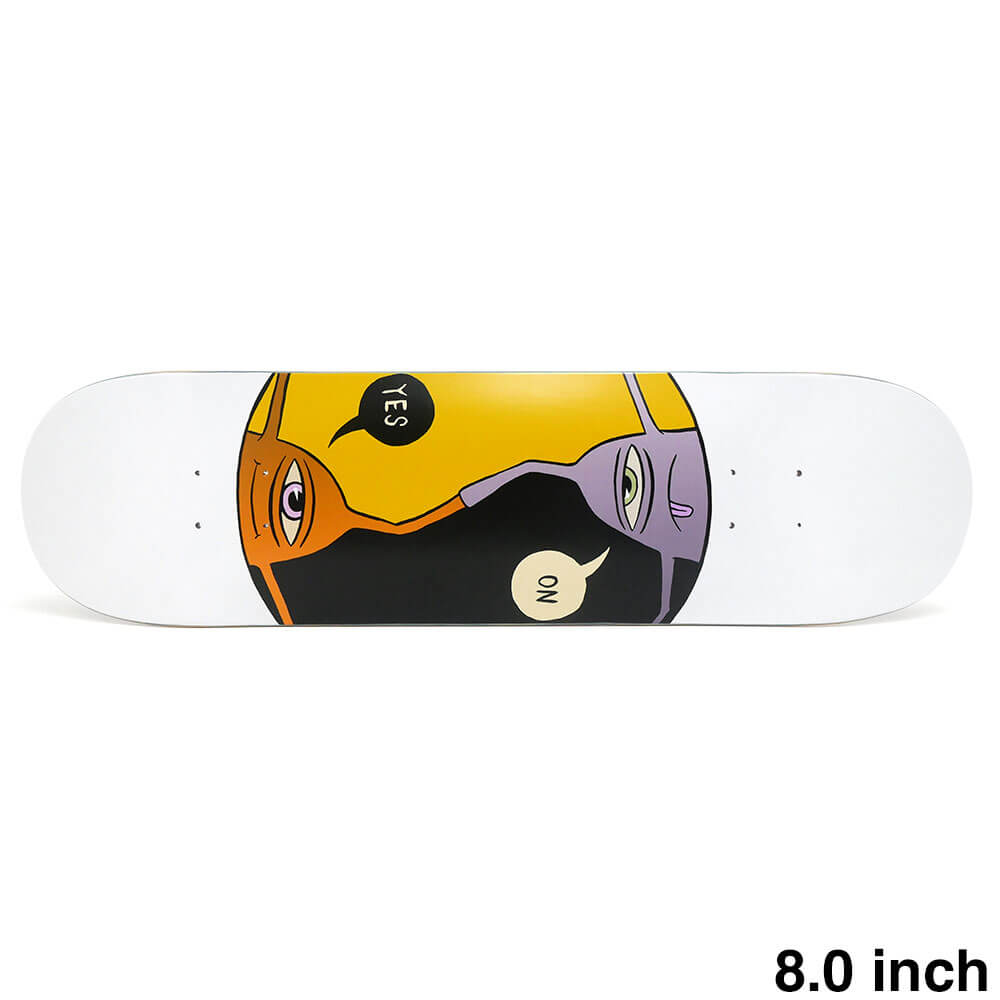 【TOY MACHINE / DECK】 ED TEMPLETONが手掛けるスケボー・スケートボードのデッキブランド、TOY MACHINE（トイマシーン）。 長さ：80.5cm　/　幅：20.4cm ノーズ：17.7cm　/　テール：17.4cm ウィールベース：35.8cm コンケーブ：中　/　キック：中 ※ステインカラー（木目）の色合いはそれぞれ異なります。ご了承の上、ご注文下さい。 デッキをご購入の際、当店オリジナルのデッキテープがサービスとなります。 その他のデッキテープをご希望の方は、別途ご注文下さい。 *デッキテープを貼ってご注文の場合、返品/交換/キャンセルの対象外となります。 （コンプリートセットをご希望の方） スケートボードを完成させる為には【デッキ、トラック、ウィール】の3点が必要となります。 気軽にスケートボードを始めて頂く為に、足回りのセットをご用意しております。 こちらも是非ご覧になって下さい。 【トラック＆ウィールセット】はこちら *商品によって多少の誤差がある事をご了承下さい。 *当店舗に掲載の写真・文章の無断転載を禁じます。