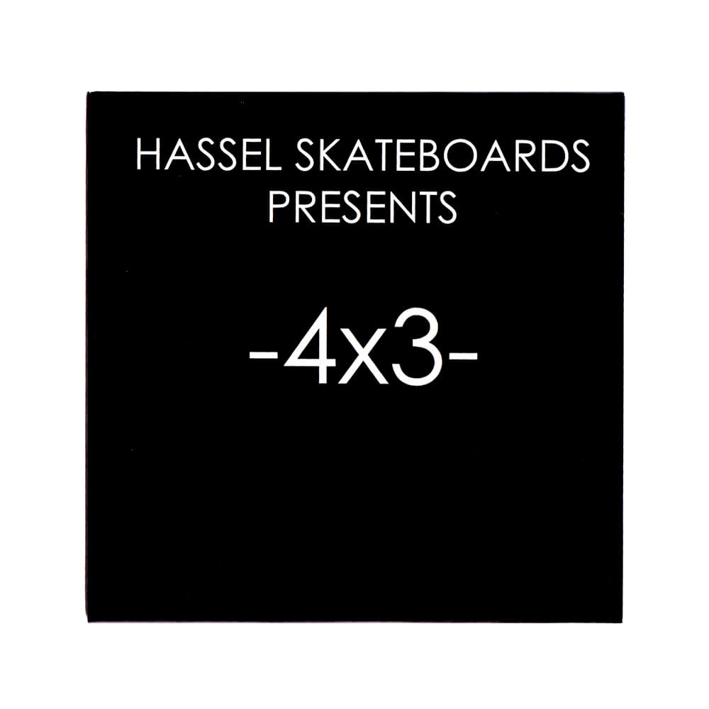 HASSEL DVD ハッセル 4x3 スケートボード スケボー