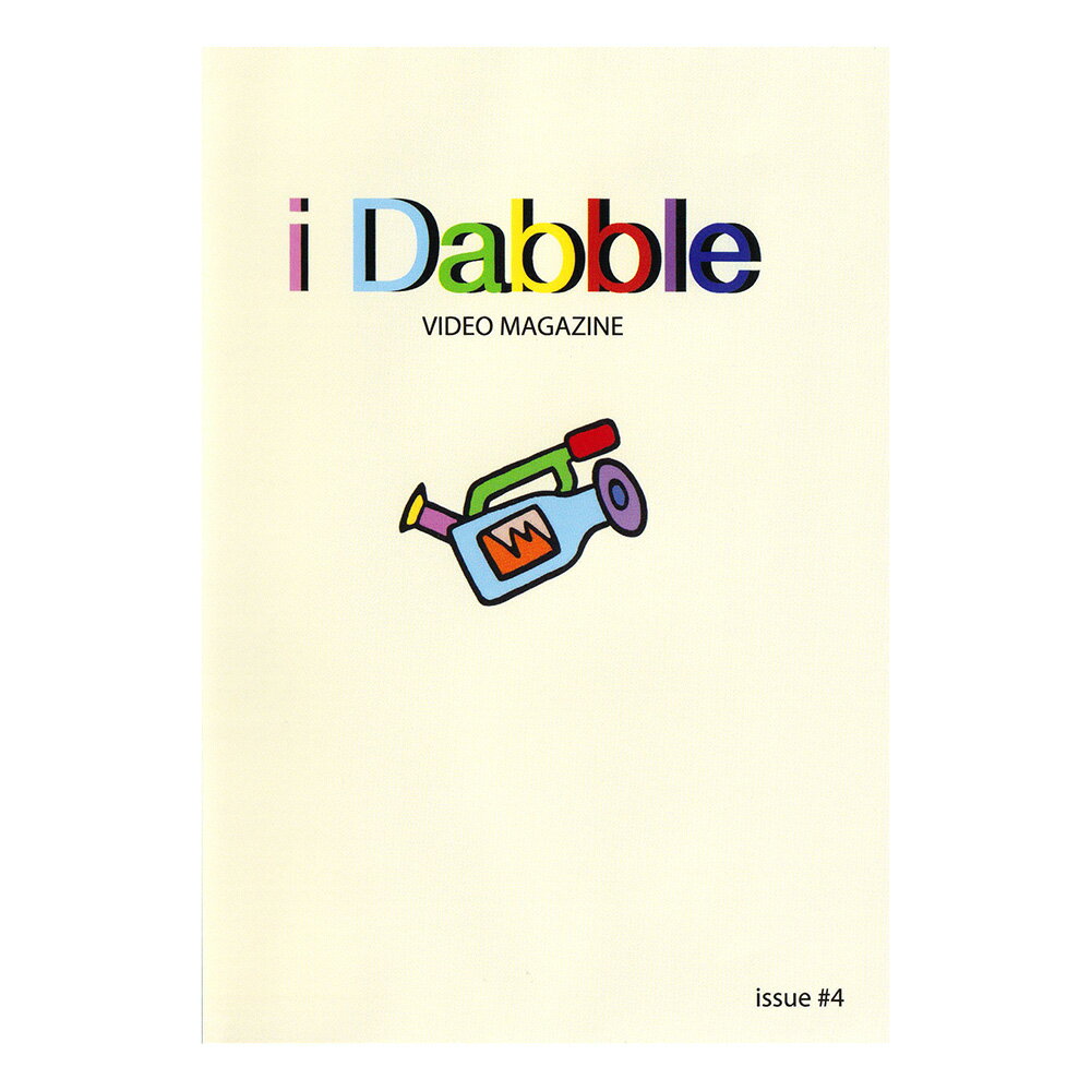 【i Dabble VIDEO MAGAZINE】 特別付録・ステッカーパック（10枚入り）付き！ 1993年に始まり2005年にその幕を閉じた、伝説的なスケートボードビデオマガジン【411VM】から多大なるインスピレーションを受け、プロスケーターの JORDAN MAXHAM と SIERRA FELLERS の二人が立ち上げた i Dabble Video Magazine。MC に Mark Appleyard を迎え、411VM のコンテンツ要素が満載で、現代のスケーターやスケーターの裏側に迫ります。 【i Dabble VIDEO MAGAZINE / issue #4】 BARNDED（ブランド紹介）/ MAMASKATE、SEARCHING FOR（検索）/ RONSON LAMBERT、WHATS IN THE BAG?（バッグの中身は？）/ BEAGLE、CREATING（アート）/ ANDREW SCHOULTZ、GIVING BACK（返す）/ SKATE NATION、MOJTAVATION（やる気）/ BOO JOHNSON、LOUNGE'N WITH LEGENDS（偉人とチル）/ CHRIS HASLAM、など他。 本編：約41分 *商品によって多少の誤差がある事をご了承下さい。 *当店舗に掲載の写真・文章の無断転載を禁じます。