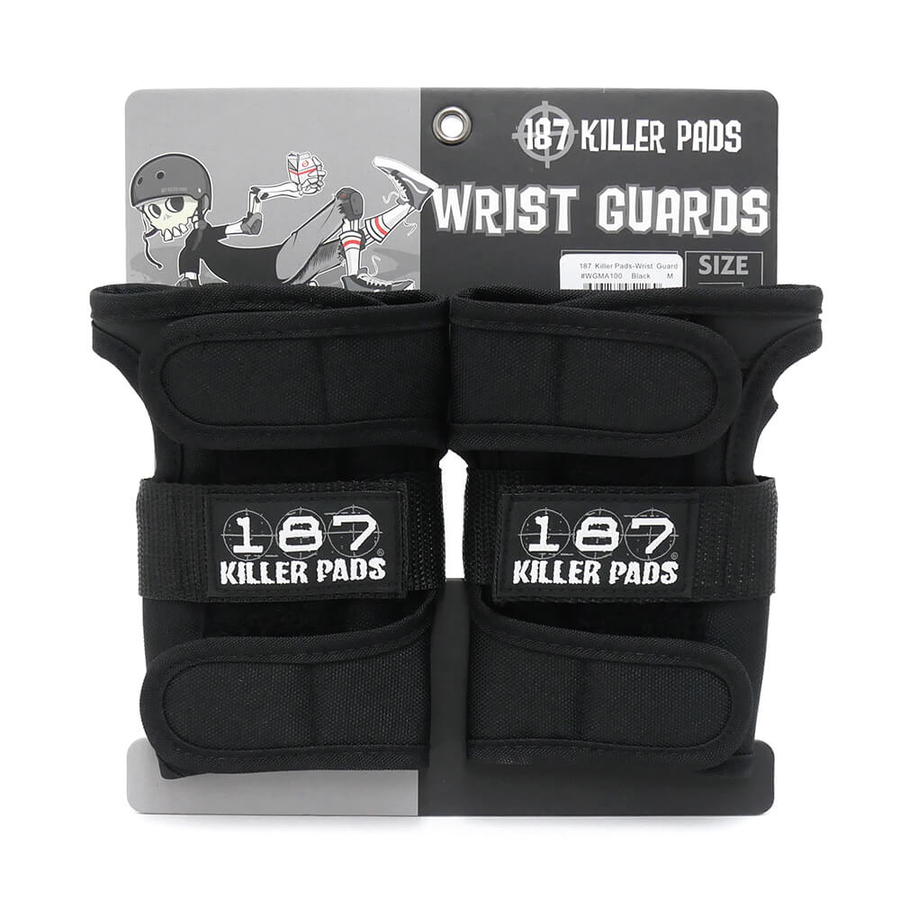 187 KILLER PADS WRIST GUARD ワンエイトセブンキラーパッド リストガード（手首） WRIST GUARDS BLACK..