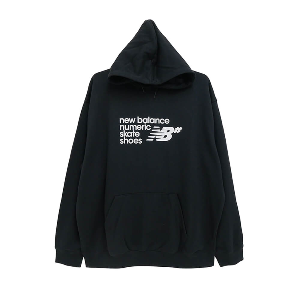 樂天商城 - NEW BALANCE NUMERIC HOOD ニューバランス ヌメリック パーカー NUMERIC FRENCH TERRY BLACK スケートボード スケボー