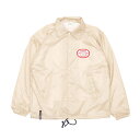 【セール】COLOR COMMUNICATIONS JACKET カラーコミュニケーションズ ジャケット STATION PATCH COACH BEIGE スケートボード スケボー