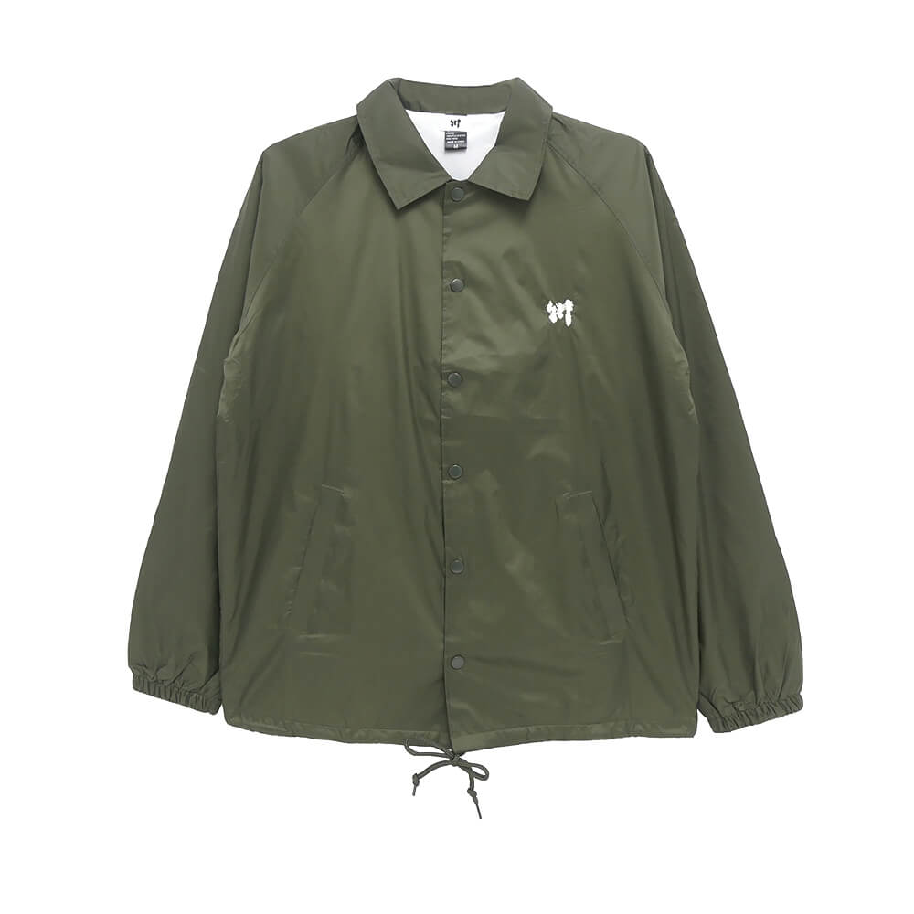 樂天商城 - KAWA JACKET 川 ジャケット KAWA COACH GREEN スケートボード スケボー
