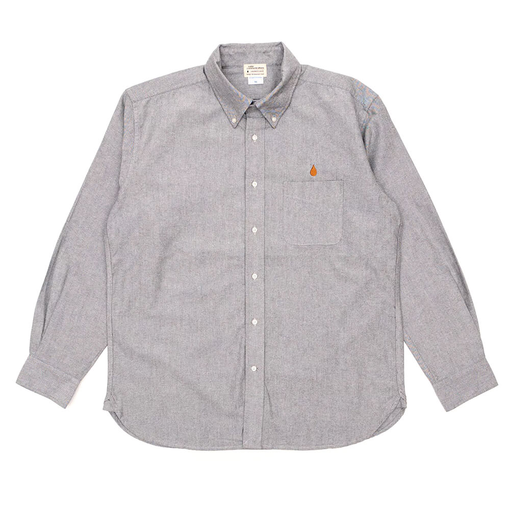 COLOR COMMUNICATIONS LONG SLEEVE 顼ߥ˥ Ĺµ DRIP EMB OXFORD G...