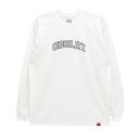 CHOCOLATE LONG SLEEVE チョコレート ロングスリーブTシャツ LEAGUE WHITE スケートボード スケボー