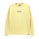 CHOCOLATE LONG SLEEVE チョコレート ロングスリーブTシャツ SCRIPT VEGAS GOLD スケートボード スケボー