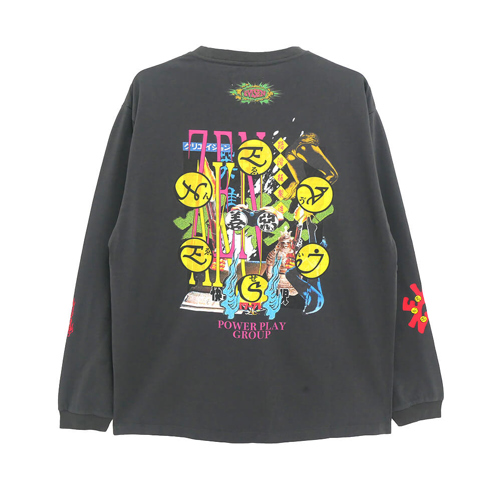 Rakuten - EVISEN LONG SLEEVE エビセン ロングスリーブTシャツ BASTERD CHARCOAL スケートボード スケボー