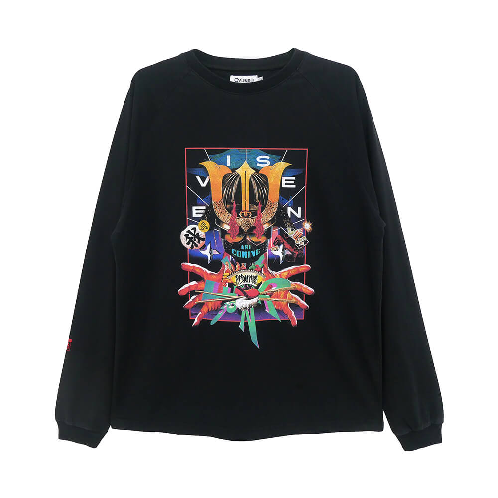 Rakuten - EVISEN LONG SLEEVE エビセン ロングスリーブTシャツ COMING BLACK スケートボード スケボー