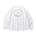 TIGHTBOOTH(TBPR) LONG SLEEVE タイトブース ロングスリーブTシャツ STRAIGHT UP WHITE スケートボード スケボー