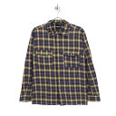 【セール】THEORIES LONG SLEEVE セオリーズ 長袖シャツ FLANNEL MECHANICS PURPLE スケートボード スケボー