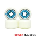 (アウトレット価格 7,260円 → 2,990円)RICTA WHEEL リクタ ソフトウィール(クルーザー) CHROME CLOUDS BLUE(78A)...