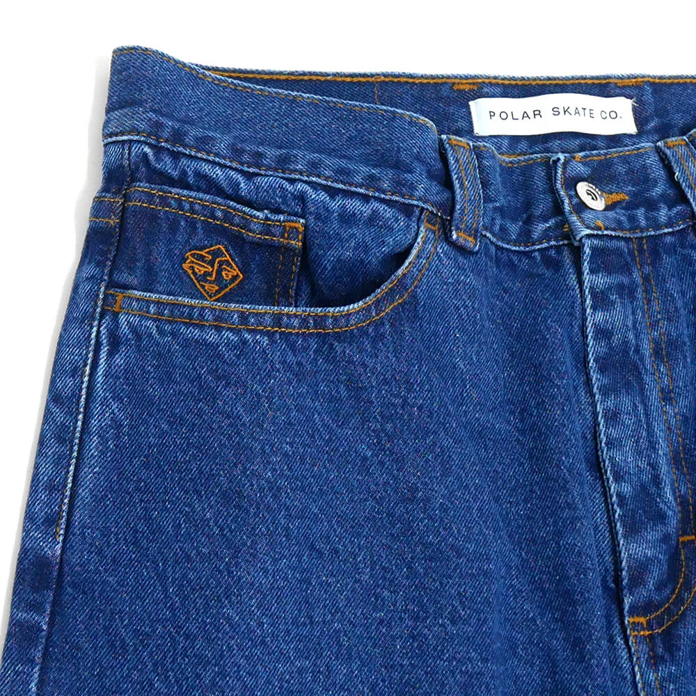 POLAR JEANS ポーラー パンツ ジーンズ 89! DENIM DARK BLUE スケートボード スケボー