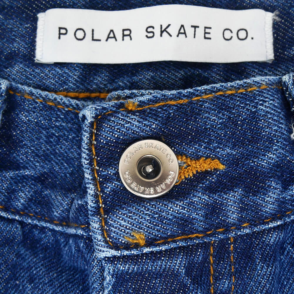 POLAR JEANS ポーラー パンツ ジーンズ 89! DENIM DARK BLUE スケートボード スケボー