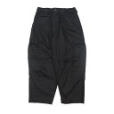 TIGHTBOOTH(TBPR) PANTS タイトブース パンツ ジーンズ STRIPE CROPPED CARGO BLACK スケートボード スケボー