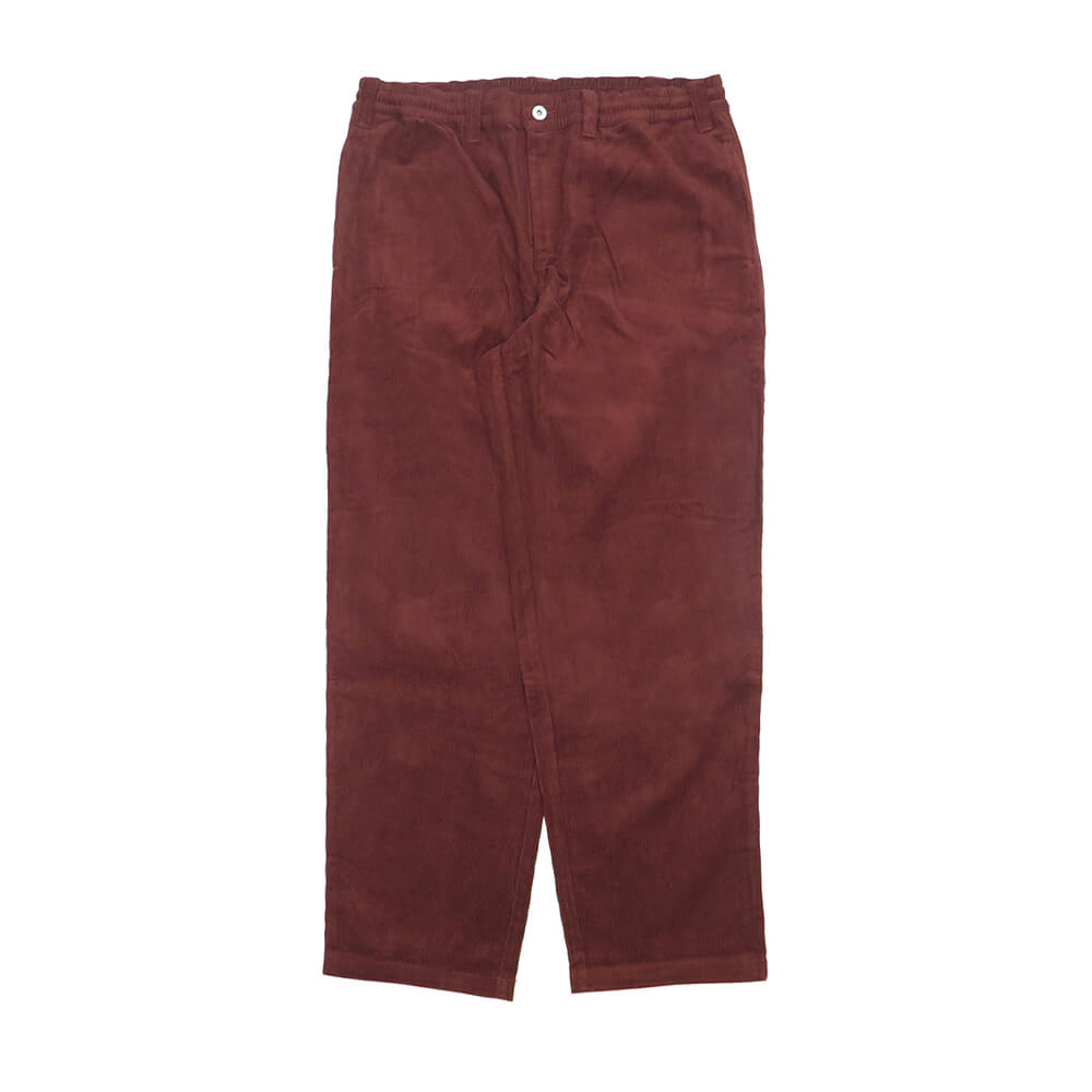 THEORIES PANTS セオリーズ パンツ ジーンズ STAMP LOUNGE CORDUROY BURGUNDY スケートボード スケボー