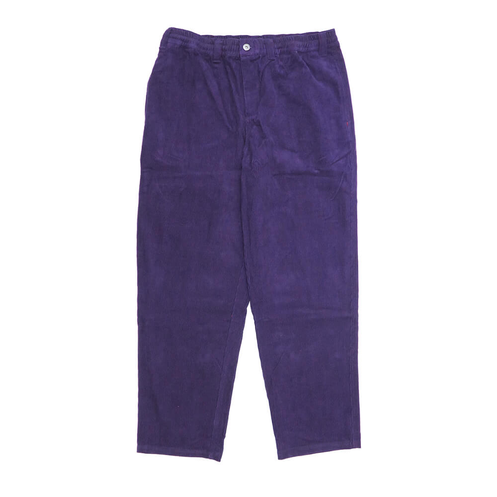 THEORIES PANTS セオリーズ パンツ ジーンズ STAMP LOUNGE CORDUROY EGG PLANT スケートボード スケボー