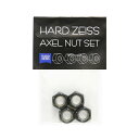 HARDZEISS AXLE NUT ハードツアイス アクセルナット AXLE NUT SET スケートボード スケボー