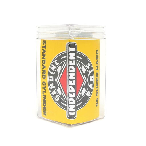 INDEPENDENT BUSHING インディペンデント クッシュ ブッシュ STANDARD CYLINDER SUPER HARD(96A) YELLOW スケートボード スケボー INDEPENDENT BUSHING インディペンデント クッシュ ブッシュ STANDARD CYLINDER SUPER HARD(96A) YELLOW スケートボード スケボー