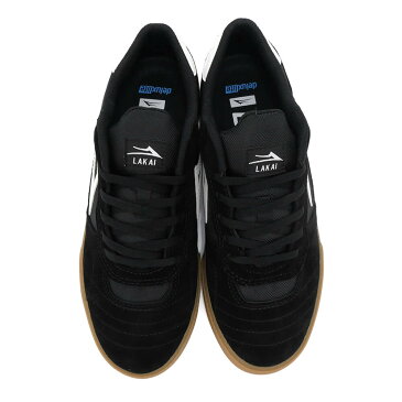 LAKAI SHOES ラカイ シューズ スニーカー CAMBRIDGE 黒/ガム BLACK/GUM SUEDE スケートボード スケボー