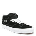 VANS SHOES バンズ シューズ スニーカー HALF CAB 黒 BLACK（US企画） スケートボード スケボー