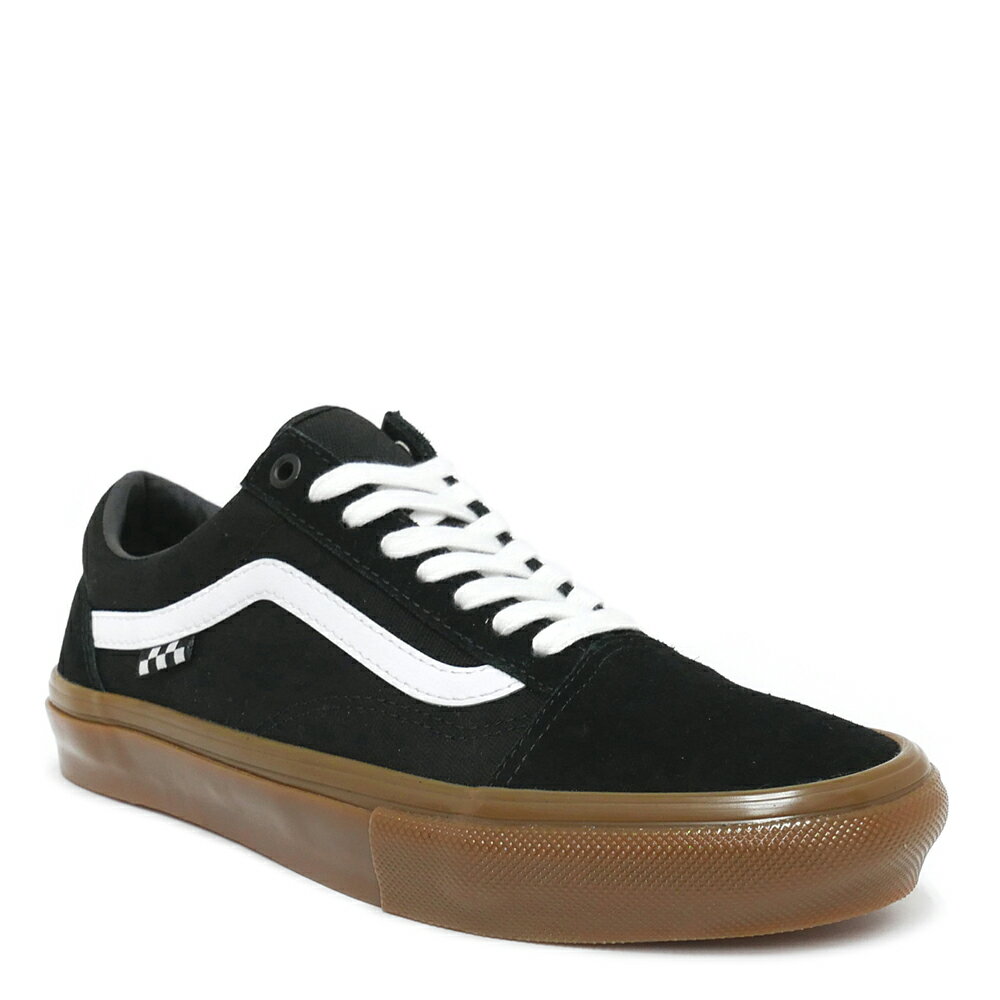 VANS SHOES バンズ シューズ スニーカー SKATE OLD SKOOL 黒/ガム BLACK/GUM（US企画） スケートボード スケボー