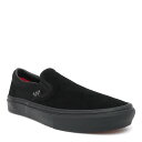 VANS SHOES バンズ シューズ スニーカー SKATE SLIP ON BLACK/BLACK（US企画） スケートボード スケボー