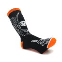 CREATURE SOCKS クリーチャー ソックス 靴下 FORTUNE BLACK スケートボード スケボー