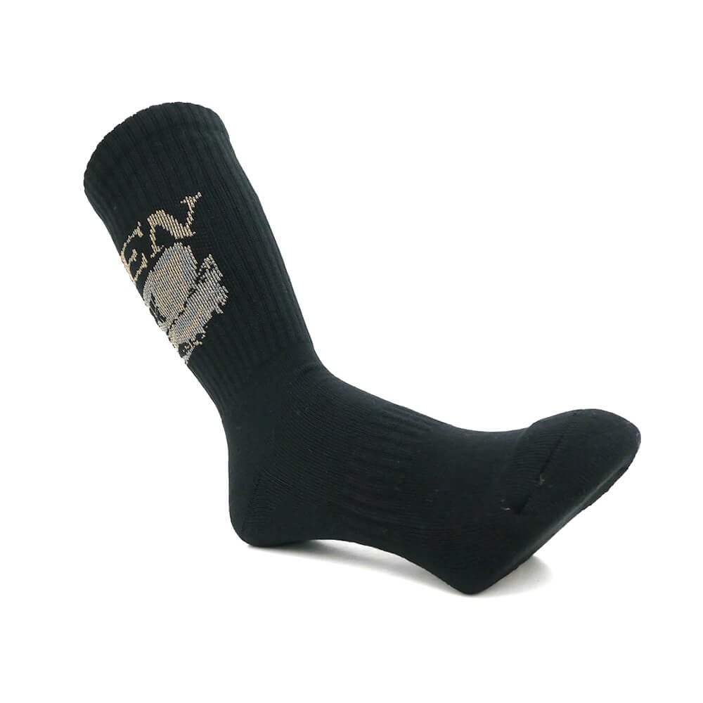 EVISEN SOCKS エビセン ソックス 靴下 DRAGON BLACK スケートボード スケボー