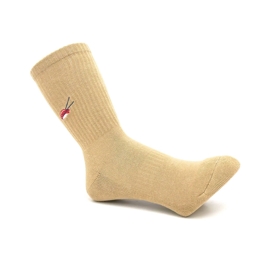 EVISEN SOCKS エビセン ソックス 靴下 SUSHI BEIGE スケートボード スケボー