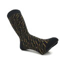 TIGHTBOOTH（TBPR）SOCKS タイトブース ソックス 靴下 T JACQUARED BLACK スケートボード スケボー