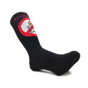 TOY MACHINE SOCKS トイマシーン ソックス 靴下 NO SCOOTER BLACK スケートボード スケボー