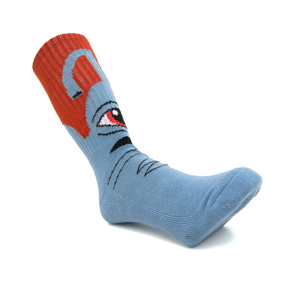 Rakuten - TOY MACHINE SOCKS トイマシーン ソックス 靴下 SECT HUG GREY/ORANGE スケートボード スケボー
