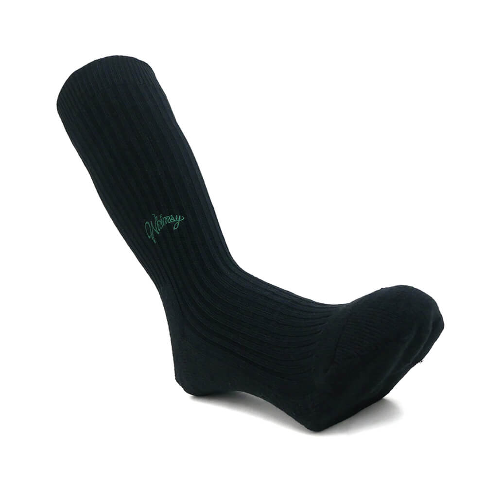 Rakuten - WHIMSY SOCKS ウィムジー ソックス 靴下 EMJAY BLACK/GREEN スケートボード スケボー
