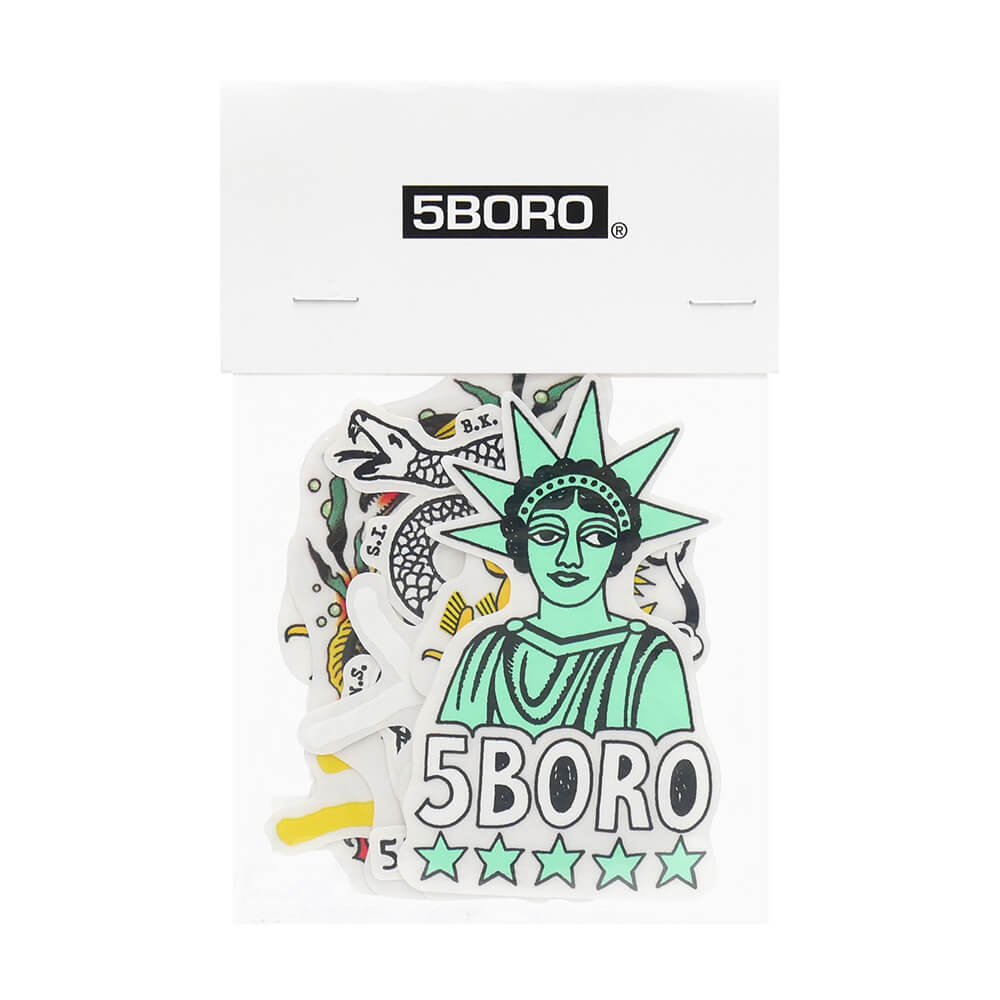 5BORO STICKER PACK ファイブボロ ステッカーパック 5B STICKER PACK スケートボード スケボー 1