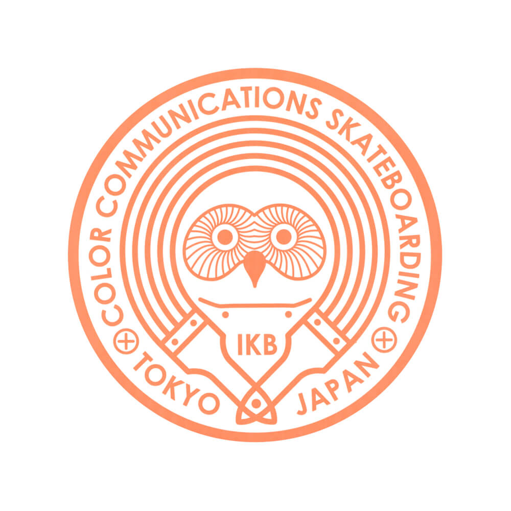 COLOR COMMUNICATIONS STICKER 顼ߥ˥ ƥå OWL IKB 220 PEACH ȥܡ ܡ