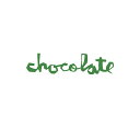 CHOCOLATE STICKER チョコレート ステッカー OG CHUNK MEDIUM GREEN スケートボード スケボー