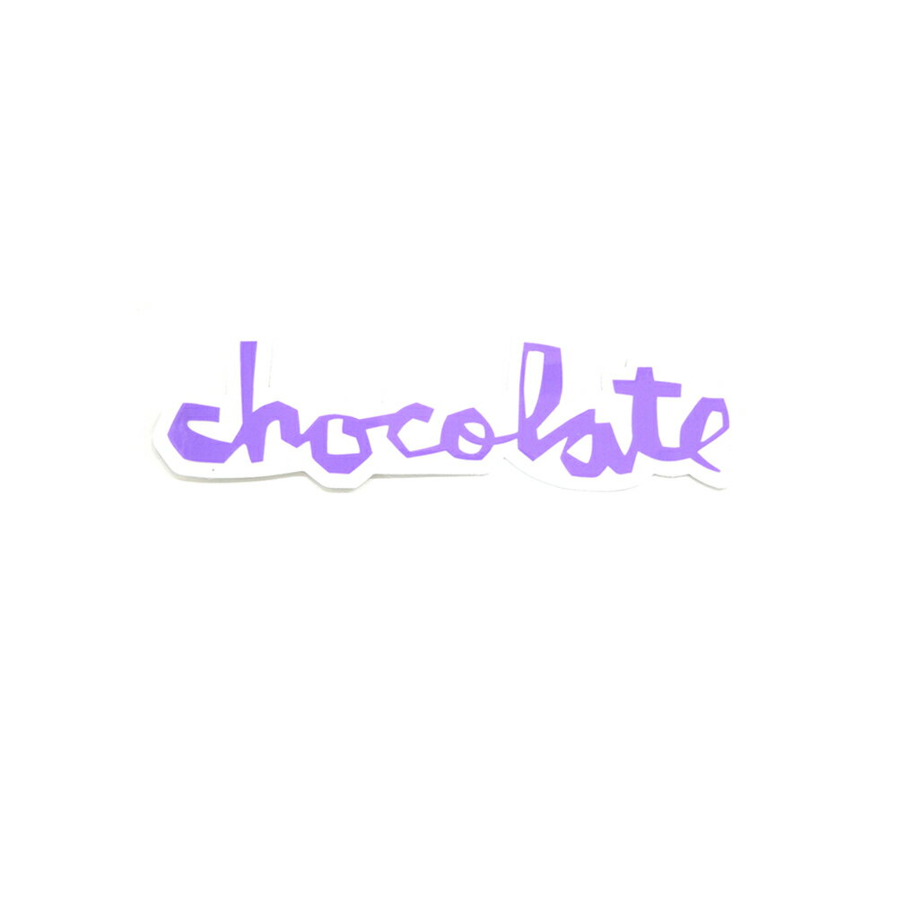 CHOCOLATE STICKER チョコレート ステッカー OG CHUNK MEDIUM PURPLE スケートボード スケボー