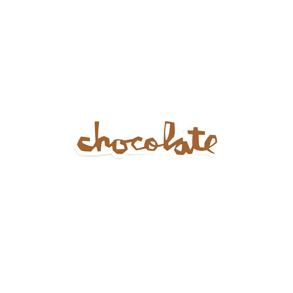 CHOCOLATE STICKER チョコレート ステッカー OG CHUNK SMALL BROWN スケートボード スケボー 1