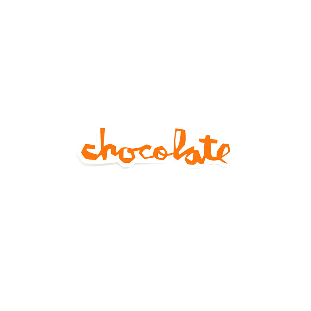 【CHOCOLATE / STICKER】 スケボー・スケートボードのデッキブランド、CHOCOLATE（チョコレート）のステッカーです。 サイズ：約2.5cm x 8cm クリアステッカー *商品によって多少の誤差がある事をご了承下さい。 *当店舗に掲載の写真・文章の無断転載を禁じます。