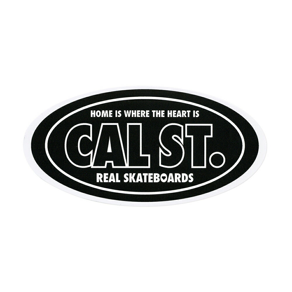 REAL STICKER リアル ステッカー CAL ST. OVAL 440 スケートボード スケボー 1