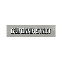 CALIFORNIA STREET STICKER カリフォルニアストリート ステッカー ESOW BLOCK LOGO GREY スケートボードショップ スケ...