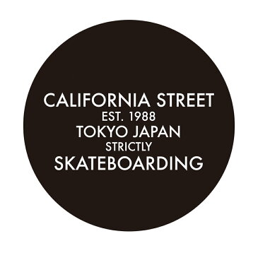 CALIFORNIA STREET STICKER カリフォルニアストリート ステッカー FUTURA FULL DOT 10 スケートボード スケボー SKATEBOARD スケートボードショップ