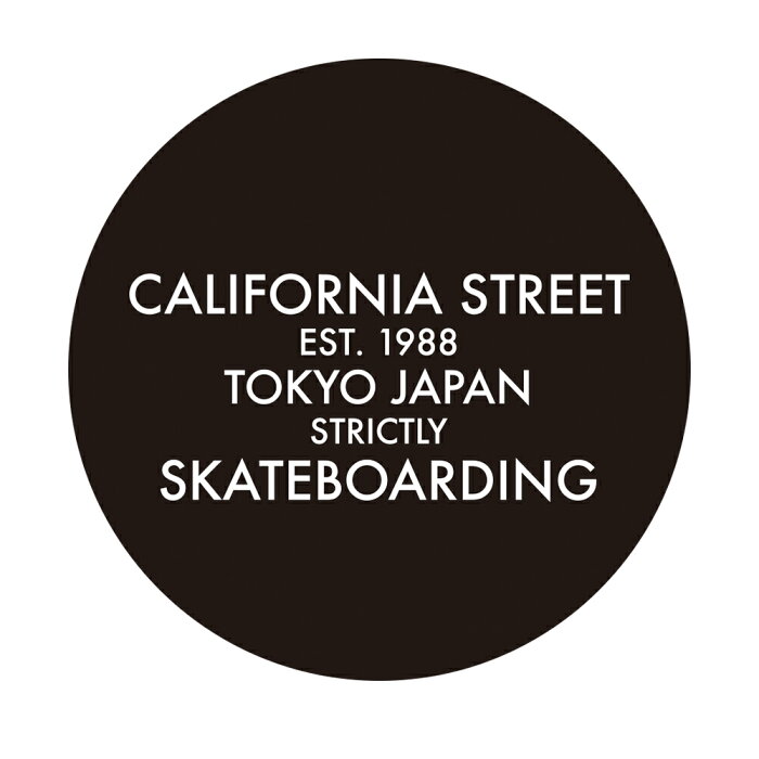 CALIFORNIA STREET STICKER カリフォルニアストリート ステッカー FUTURA FULL DOT 10 スケートボードショップ スケートボード スケボー