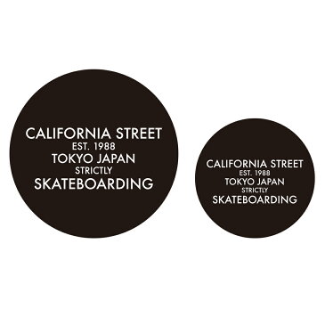 CALIFORNIA STREET STICKER カリフォルニアストリート ステッカー FUTURA FULL DOT 10 スケートボード スケボー SKATEBOARD スケートボードショップ