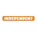 INDEPENDENT STICKER CfByfg XebJ[ BAR LOGO ORANGE XP[g{[h XP{[