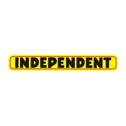 INDEPENDENT STICKER インディペンデント ステッカー BAR LOGO YELLOW スケートボード スケボー