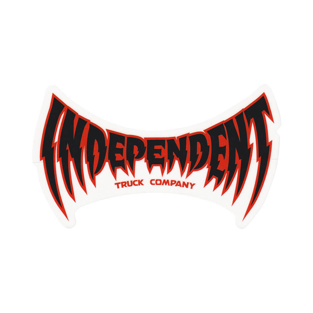 INDEPENDENT STICKER インディペンデント ステッカー VOLTAGE SPAN RED スケートボ...